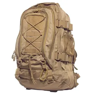 Miramrax 40L Tactical Backpack in Coyote with MOLLE webbing