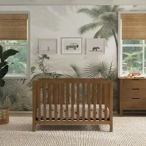 Carter's by DaVinci Colby low-profile convertible crib in walnut