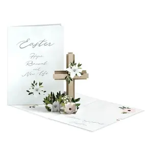 Lovepop Lillies Pop-Up Easter Card 3D design