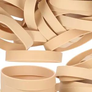 Bag of beige Foshine tactical rubber bands size #84