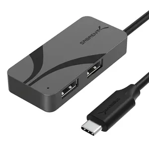SABRENT USB-C Hub with 100W Power Delivery