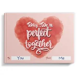 SoulScripted couple's journal with colorful cover