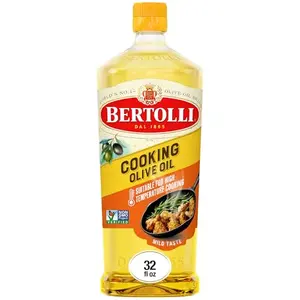 Bottle of Bertolli Cooking Olive Oil