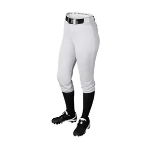 EvoShield women's unlocked mid rise fastpitch pant in team white