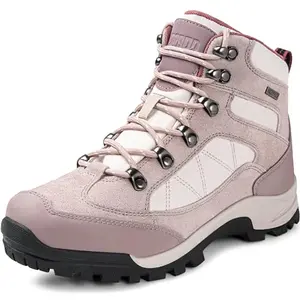 R CORD mid waterproof hiking boot in red