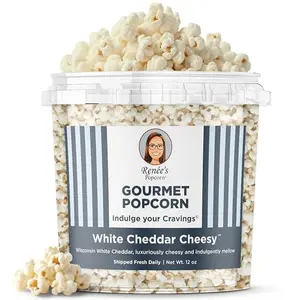 Renee's White Cheddar Cheesy Gourmet Popcorn 12 oz bucket