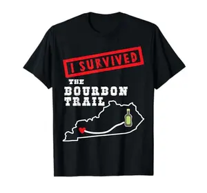 I Survived the Bourbon Trail Vintage T-Shirt