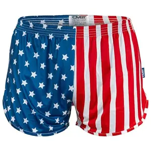 Combat Iron Ranger Panties ultralight patriotic running shorts front view