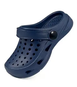 Nedaan Kids Clogs Garden Shoes in dark blue