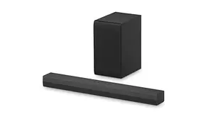 LG S40T 2.1 channel soundbar with wireless subwoofer