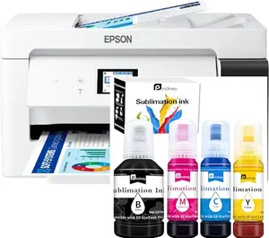 Pinckney wide-format sublimation printer printing up to 13x19 inches for large transfers