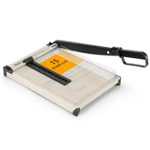 WORKLION compact guillotine paper cutter on a desk