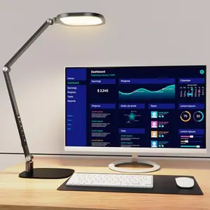LitONES LED desk lamp with swing arm