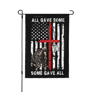 ALL GAVE SOME garden flag