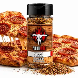 Runnin Wild Gourmet Pizza Seasoning 4.48 oz bottle