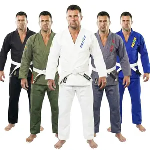 POZTEV BJJ Gi lightweight white uniform