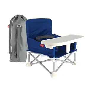 Nuby Pop-Up portable booster seat with removable tray for travel