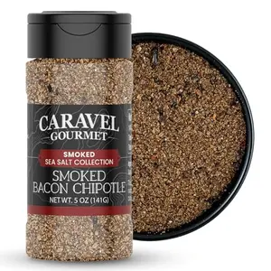 Caravel Gourmet Bacon Chipotle Smoked Sea Salt 5-oz shaker