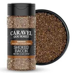 Caravel Gourmet Smoked Bacon Salt 5-oz shaker