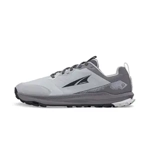 Altra Lone Peak 9 grey trail running shoe with wide toe box