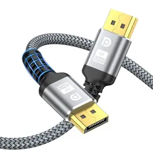 looyotul DisplayPort 1.4 cable braided