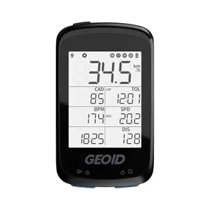 GEOID CC500 bike computer with 2.5 inch LCD screen