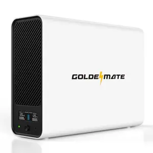 GOLDENMATE 1000VA lithium UPS with LCD and 8 outlets