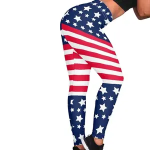 Hdjxbdhsv American flag yoga pants for running