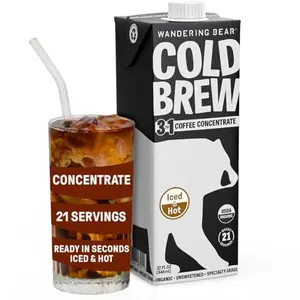 Wandering Bear Organic Extra Strong Cold Brew Concentrate