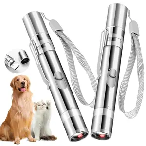 Waputne 2-pack rechargeable cat laser pointer with multiple pattern options