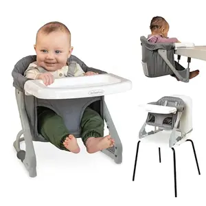 Infantino Ultimate travel booster seat with hook-on high chair, booster, and floor seat modes