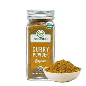 Geo-Fresh Organic Curry Powder jar with organic label