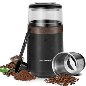 HAUSHOF Coffee Grinder Electric for fresh ground coffee