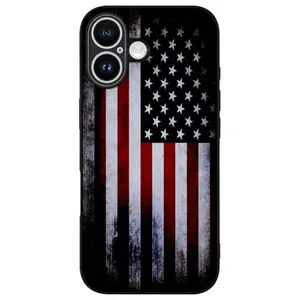 QGX slim American flag iPhone 16 case