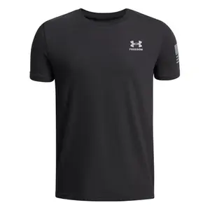 Under Armour boys t-shirt with American flag and eagle design