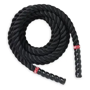 Reebok 18ft 1.5 inch battle rope with PVC wrapped handles