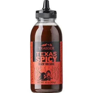 Traeger Texas Spicy BBQ Sauce squeeze bottle