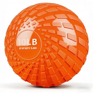 STRPRETTY BASIC 10 lb medicine ball with tread design
