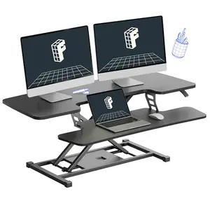 FLEXISPOT 40 inch manual standing desk converter