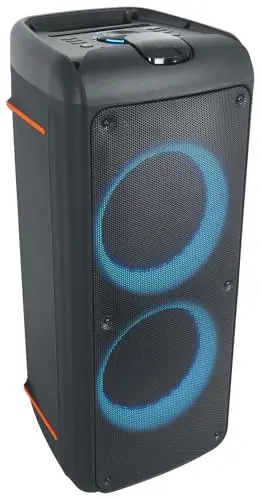 Rockville Rock Party 9 speaker with dual 8-inch woofers and LED lights