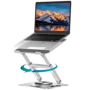 Lifelong 360 Rotating Ergonomic Laptop Stand on a desk