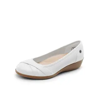 DREAM PAIRS women's office ballet flats with crisscross detail