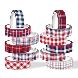 Resflyar patriotic plaid washi tape