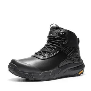 NORTIV 8 VaporGuard waterproof tactical boots in black with protective rubber toe cap