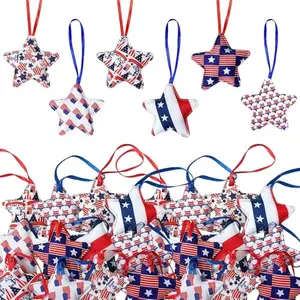 CCUUHJ budget-friendly felt star ornaments