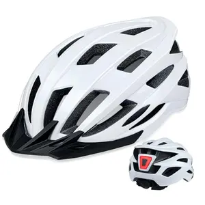 AISSTXOER ultralight bike helmet with LED taillight