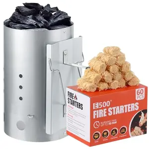 E500 Larger Charcoal Chimney Starter product image