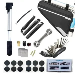 LuckyMoment Bike Repair Kit with triangle frame bag