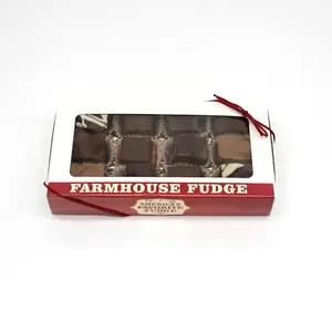 Farmhouse Fudge gourmet gift box with 6 assorted fudge flavors