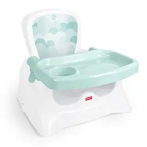 Fisher-Price portable feeding booster seat with adjustable tray